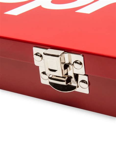 supreme large metal lock box|Lock Box .